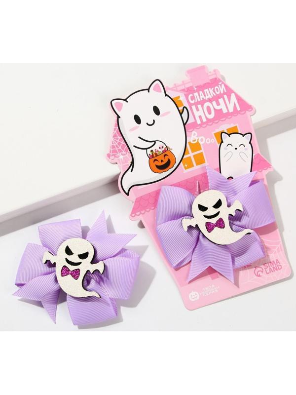 Заколка-бант для волос «Сладкой ночи», 6,5 х 7,5 х 1,5 см