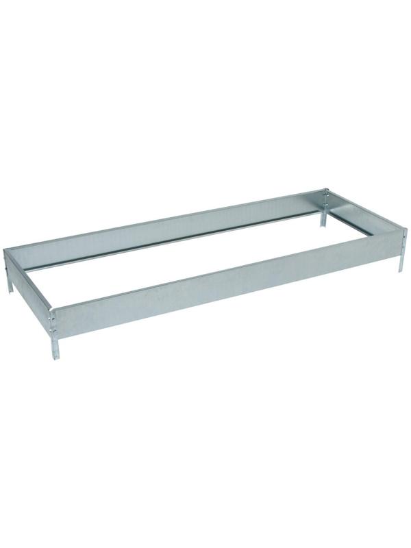 Грядка оцинкованная, 195 × 70 × 15 см, Greengo