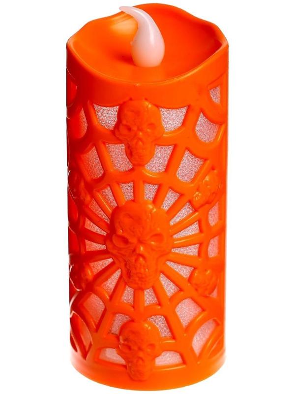 Свеча светодиодная «Паутина», цвета МИКС