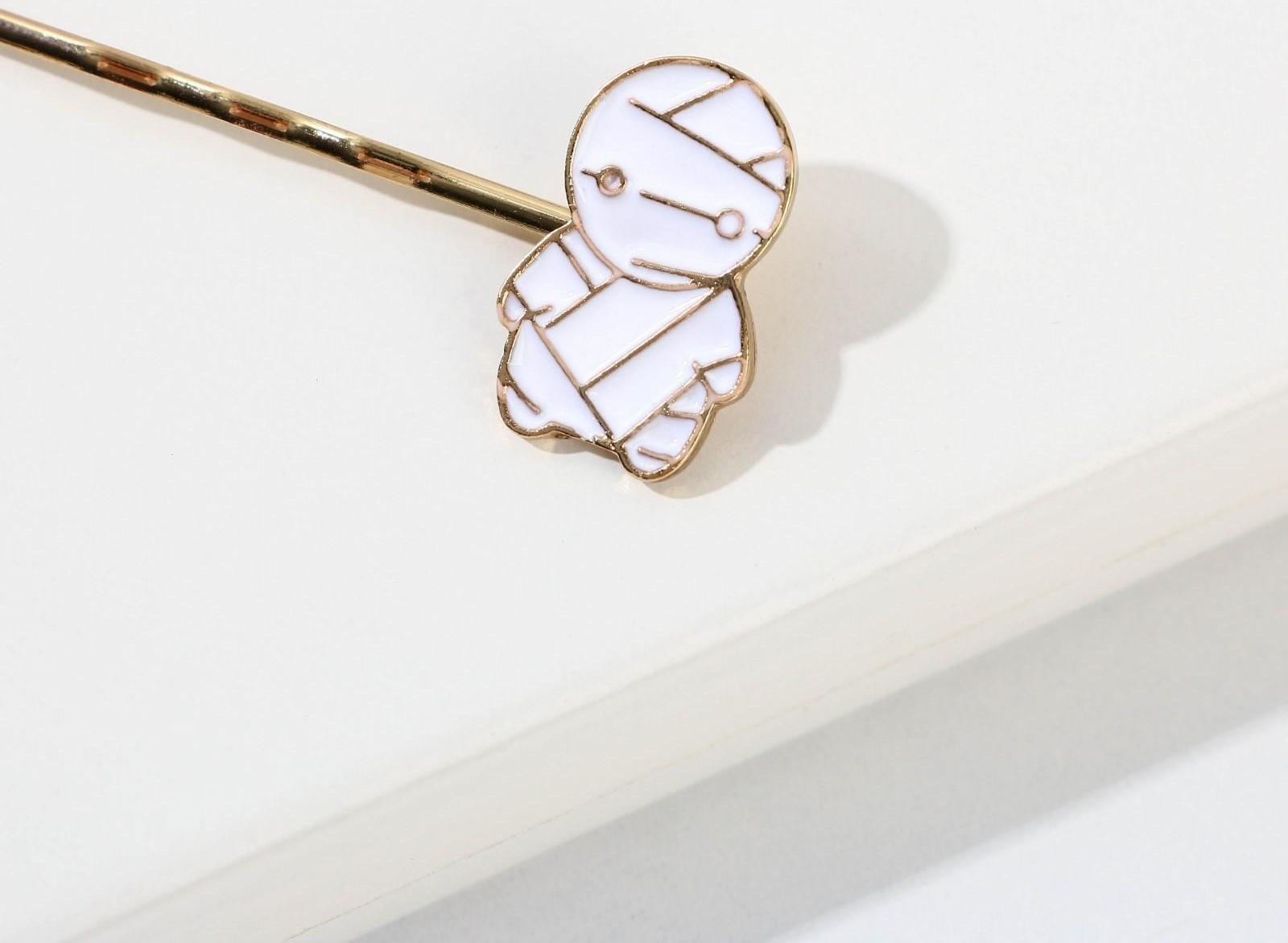 Резинки для волос и невидимки «Хэллоуин уже близко», набор 3 предмета, d = 4 см