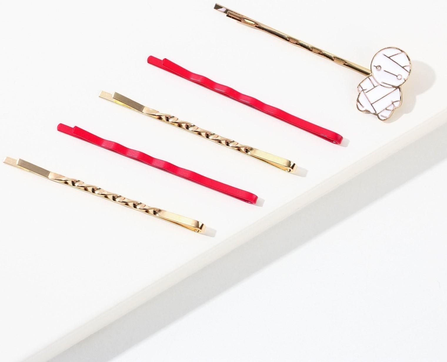 Резинки для волос и невидимки «Хэллоуин уже близко», набор 3 предмета, d = 4 см