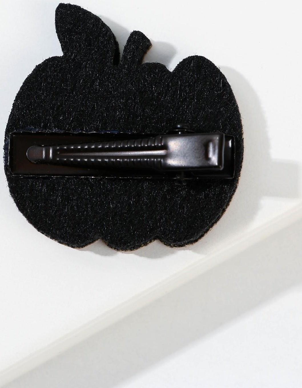 Резинки для волос и заколка «Happy Halloween party», набор 3 предмета, d = 4 см