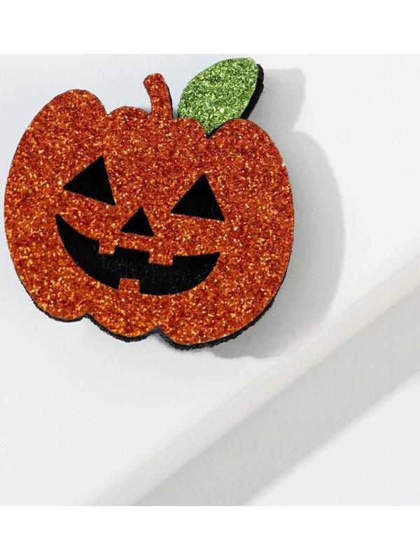 Резинки для волос и заколка «Happy Halloween party», набор 3 предмета, d = 4 см