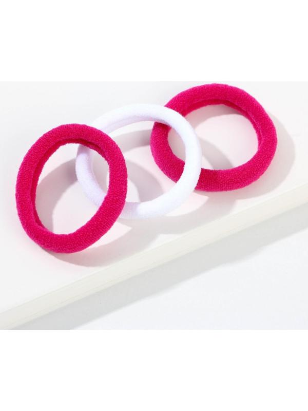 Резинки для волос и заколка «Поражай своей красотой», набор 3 предмета, d = 4 см