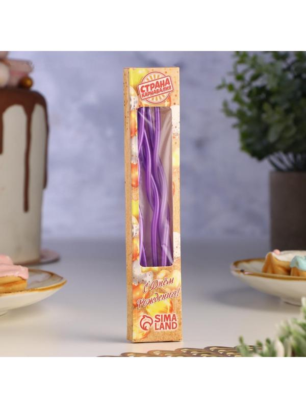 Свечи для торта витые 