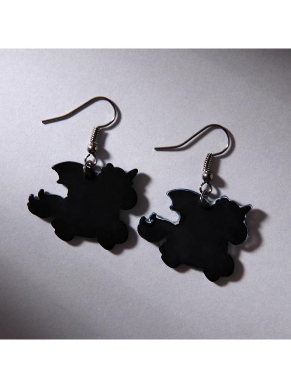 Серьги на крючках «Хороша чертовка» 7 х 9 см