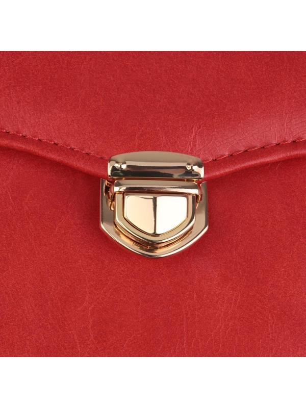 Застёжка для сумки, 3,3 × 3 см, цвет золотой