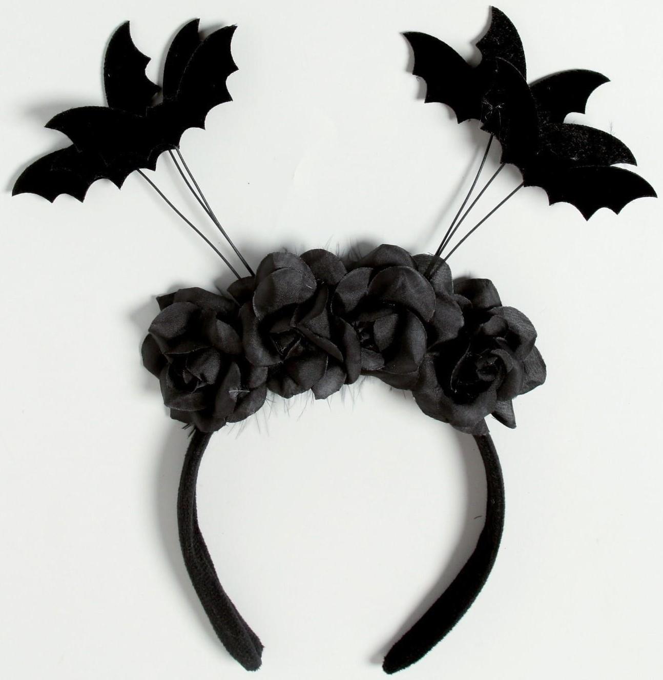 Карнавальный ободок «Летучие мышки»