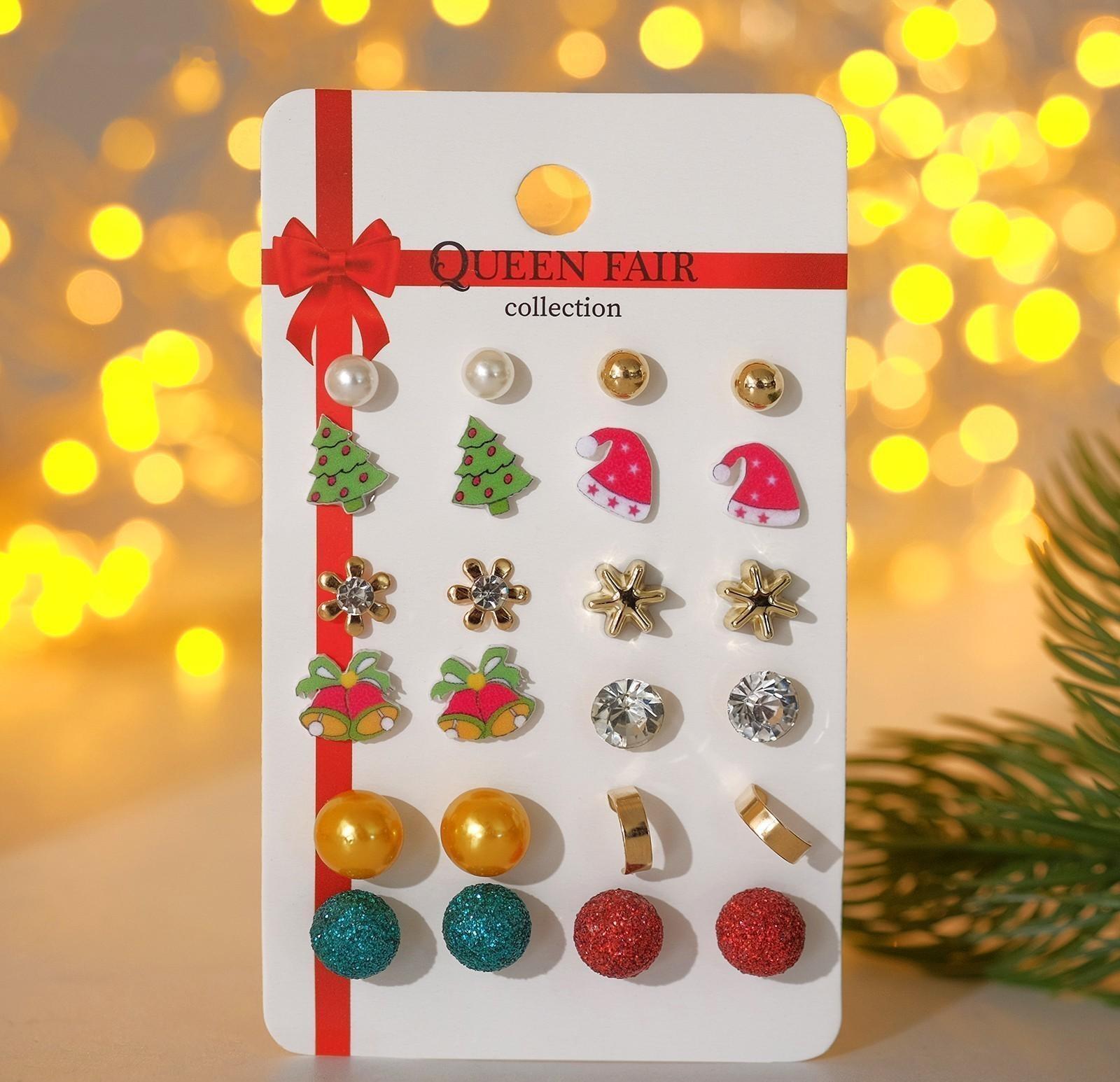 Пусеты 12 пар 