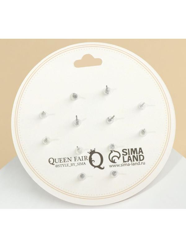 Пусеты 6 пар 