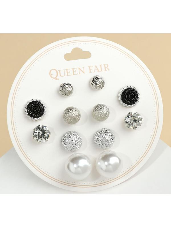 Пусеты 6 пар 