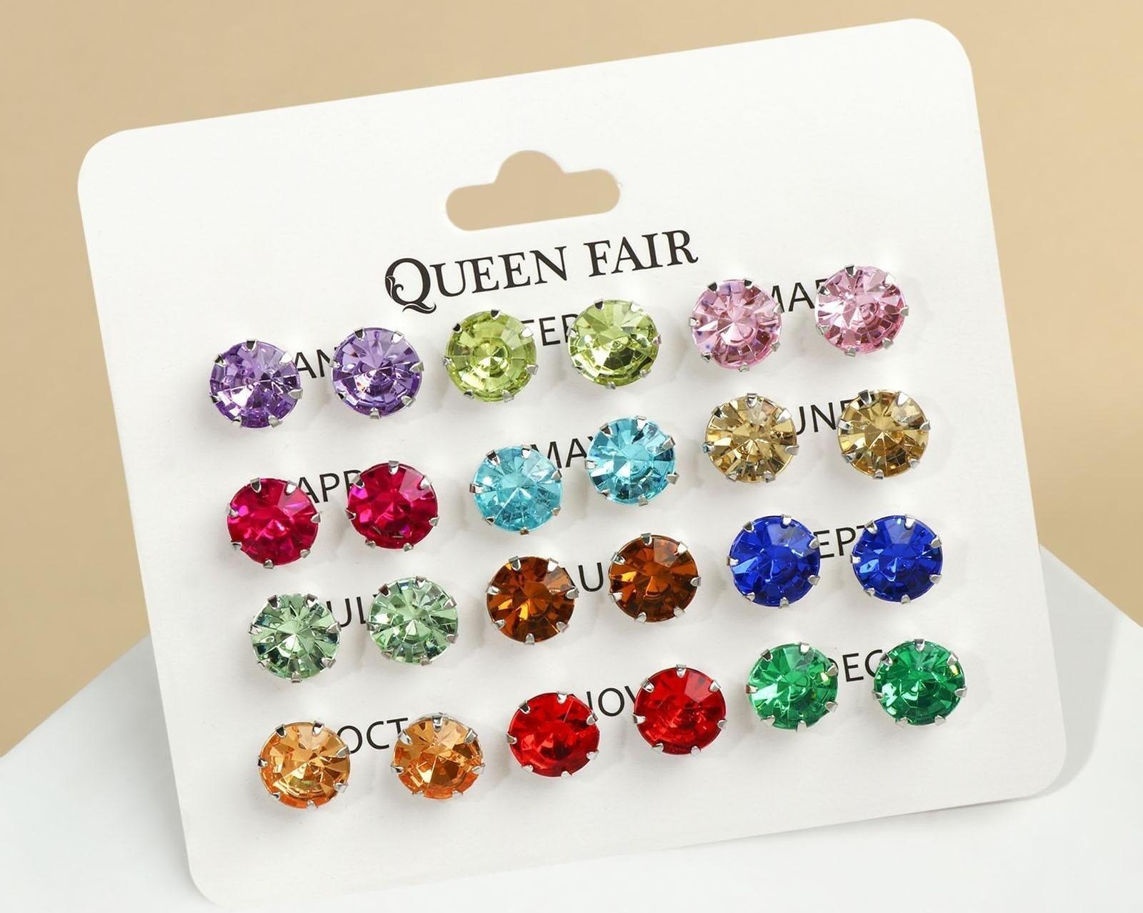 Пусеты 12 пар 