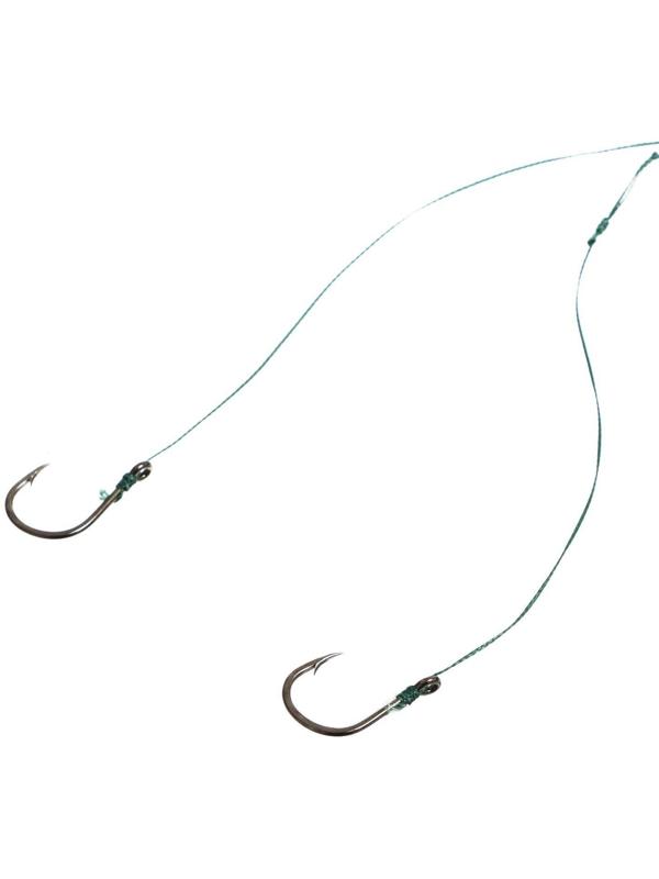 Комплект донка оснащенная, круглая, с грузом, леской, крючок 2 шт., 50 м, 73 г