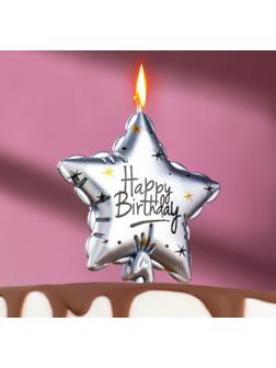 Свеча в торт на шпажке 