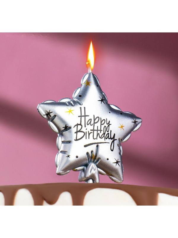 Свеча в торт на шпажке 