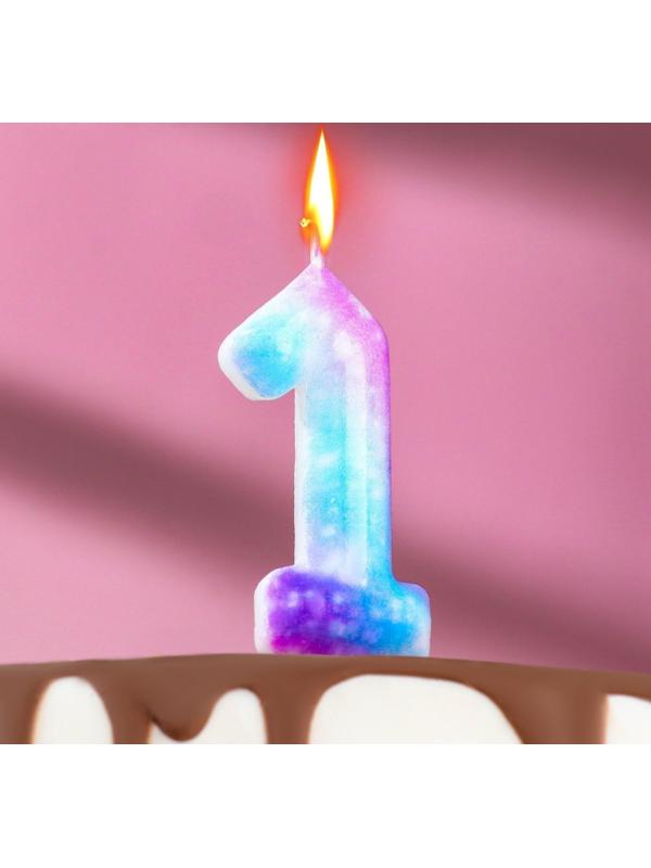 Свеча в торт на шпажке 