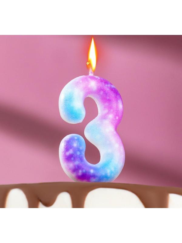 Свеча в торт на шпажке 