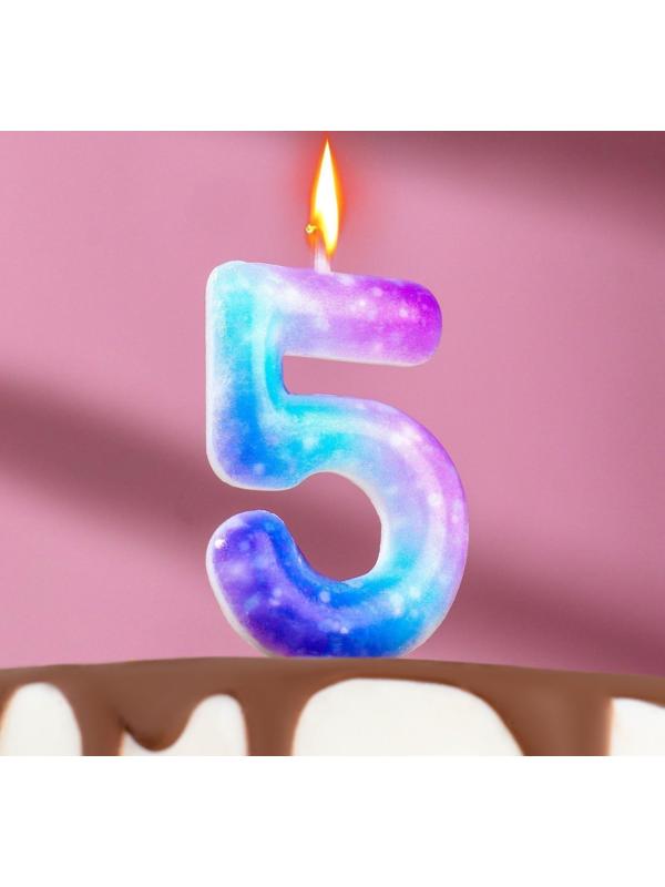 Свеча в торт на шпажке 