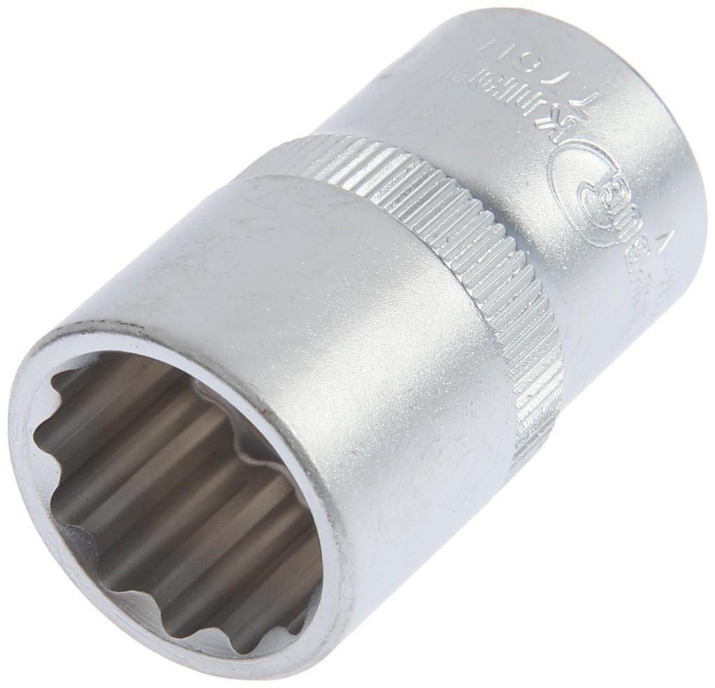 Головка торцевая СЕРВИС КЛЮЧ 77617, 12-гранная, 17 мм