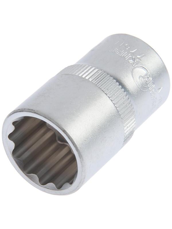 Головка торцевая СЕРВИС КЛЮЧ 77617, 12-гранная, 17 мм