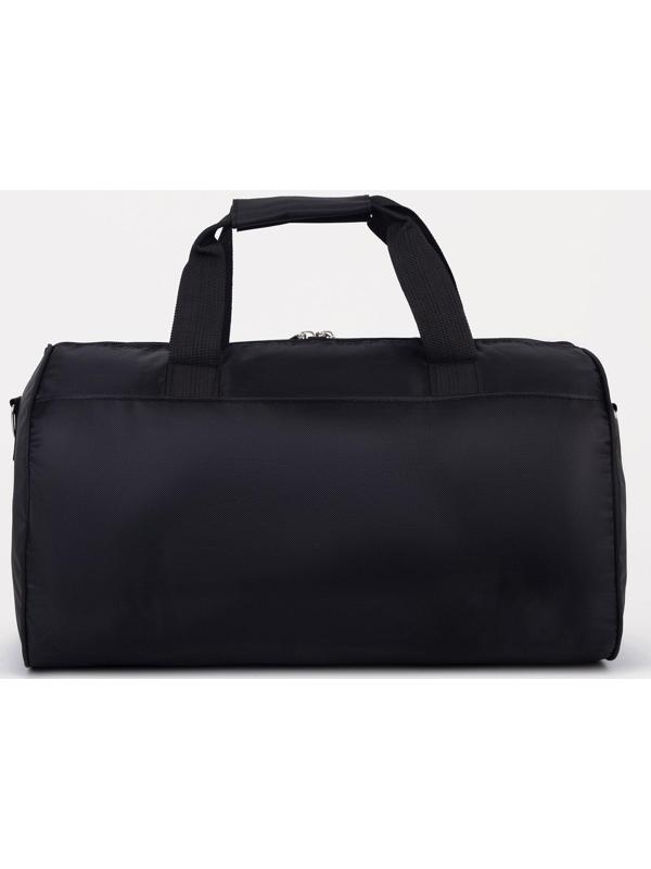 Сумка спортивная на молнии, длинный ремень цвет серый