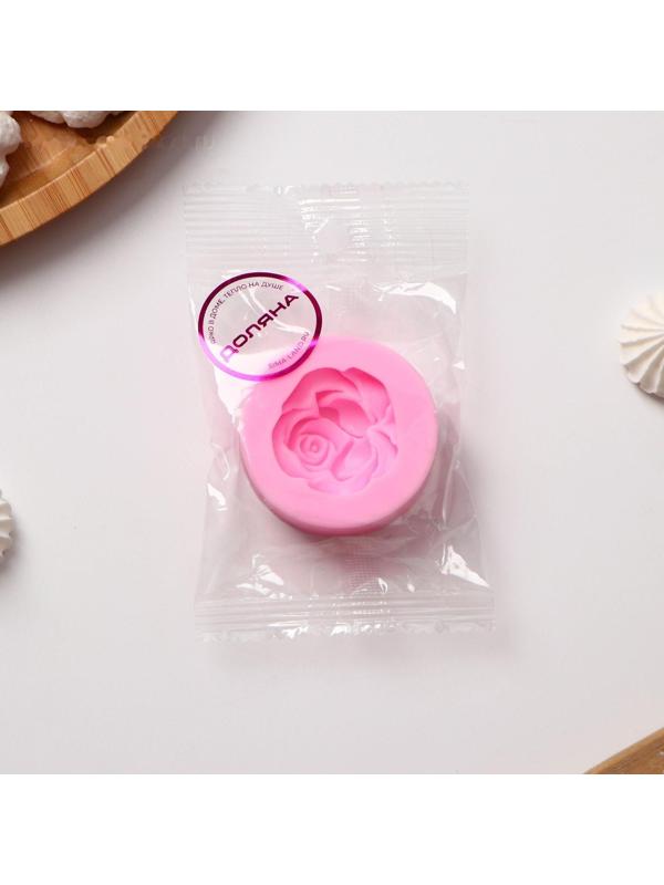 Силиконовый молд Доляна «Розан», 4,7×4,7×1,9 см, цвет розовый