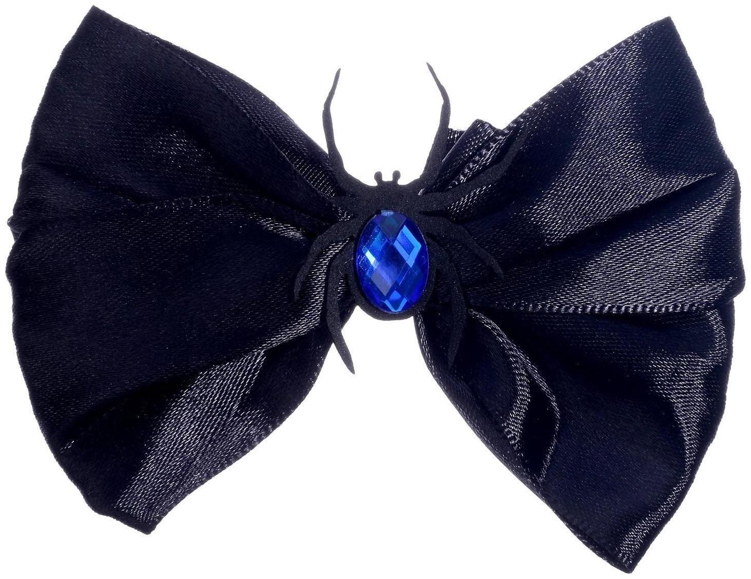 Карнавальный бант с пауком