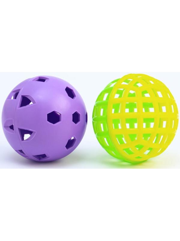 Набор мячей для бадминтона, 2 шт, стандартный + утяжеленный