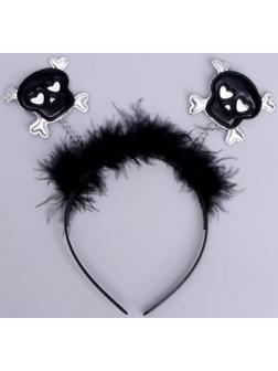 Карнавальный ободок «Череп»