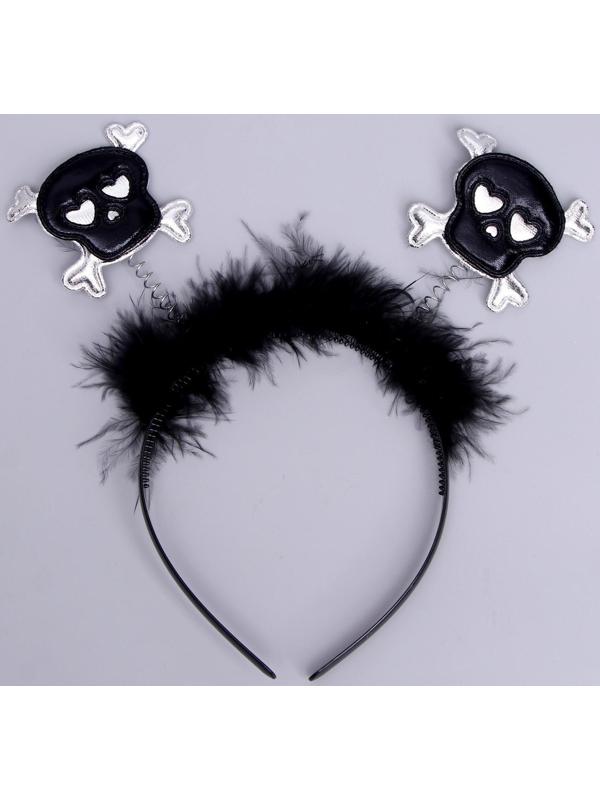 Карнавальный ободок «Череп»