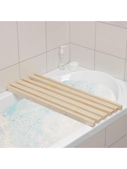 Сиденье для ванны с бортиком, 68×27×3,5 см