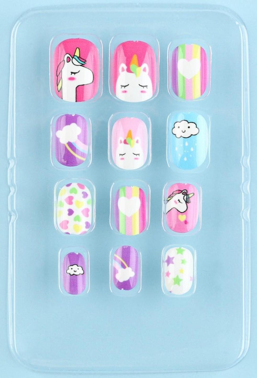 Детские накладные ногти «Розовая мечта», 12 шт