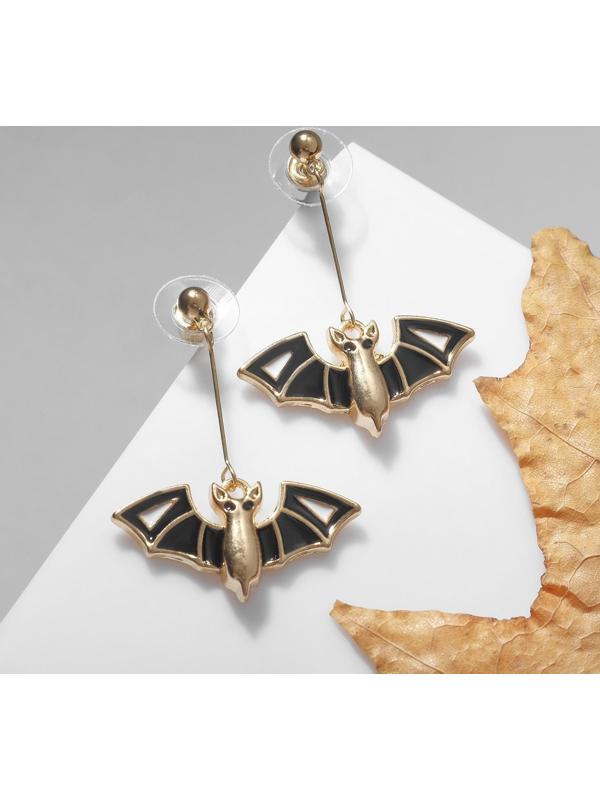 Серьги эмаль 