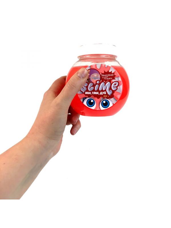 Лизун Slime MEGA MIX «Красный + Прозрачный» 500 г.