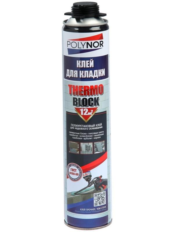 Клей для кладки POLYNOR THERMO BLOCK, 1000 мл