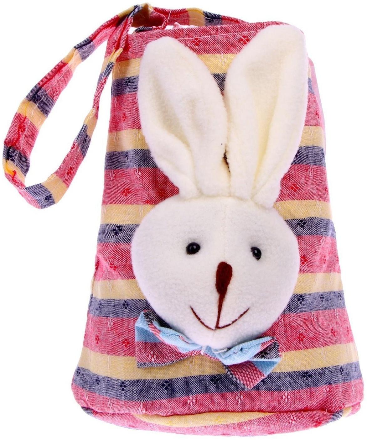 Сумка «Зайка», 20 × 16 см, цвета МИКС