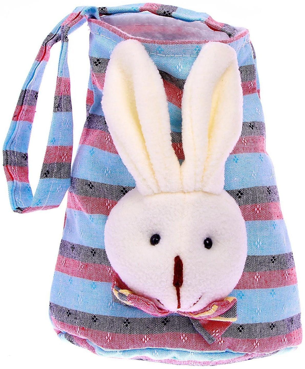 Сумка «Зайка», 20 × 16 см, цвета МИКС