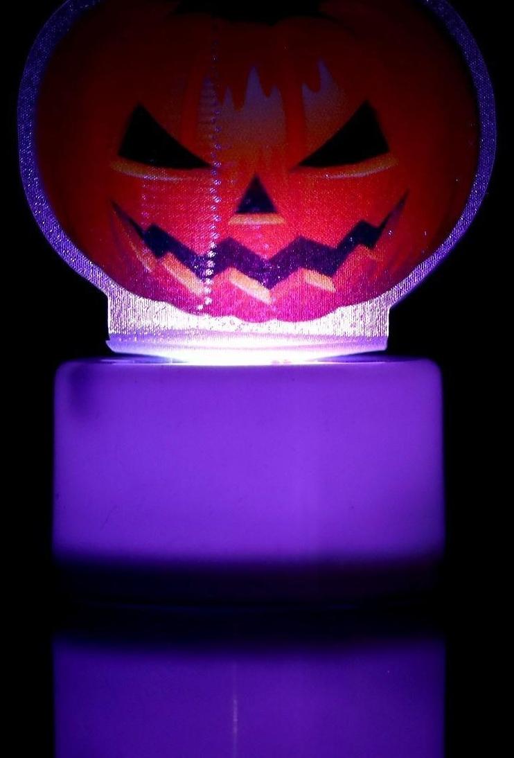 Свеча светодиодная «Хэллоуин», виды МИКС