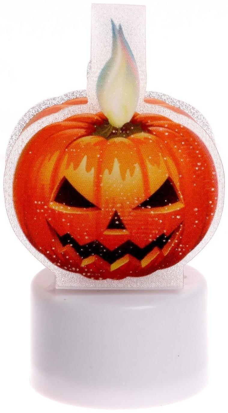 Свеча светодиодная «Хэллоуин», виды МИКС