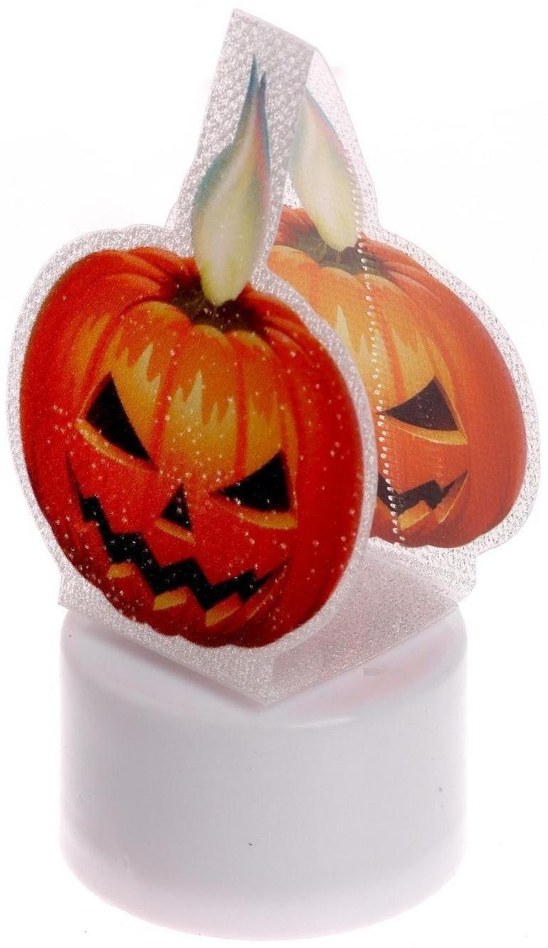 Свеча светодиодная «Хэллоуин», виды МИКС