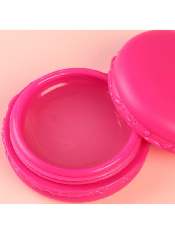 Блеск макарун в коробочке «Забавный котёнок», 10 г, аромат клубники