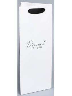 Пакет под бутылку «Present», 13 × 32 × 11,3 см