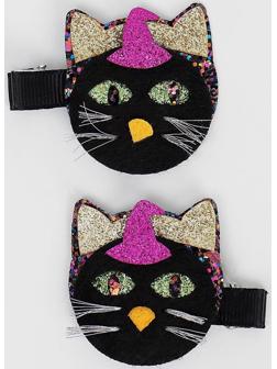 Карнавальный зажим «Чёрная кошка» набор 2 штуки