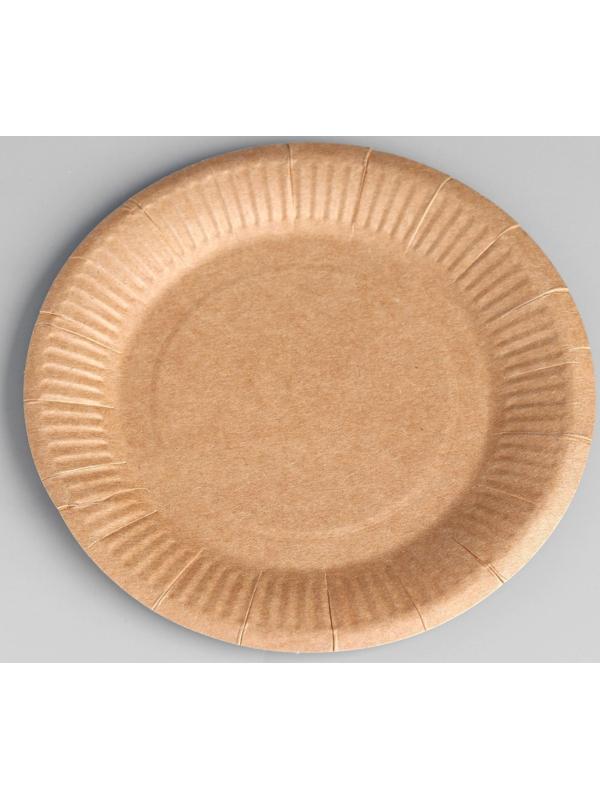 Тарелка одноразовая 