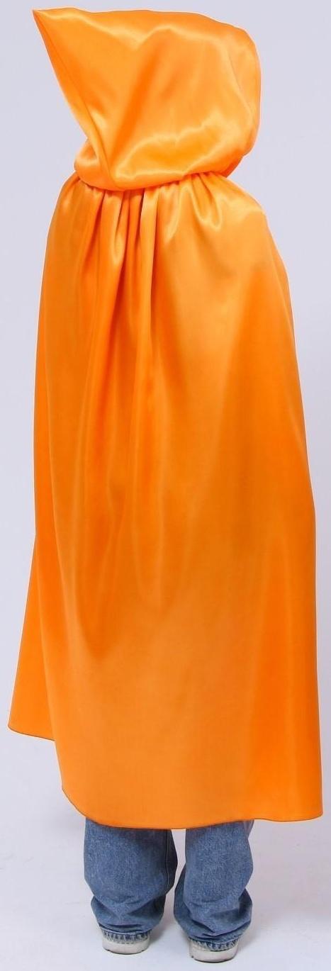 Карнавальный плащ с капюшоном, длина 120 см