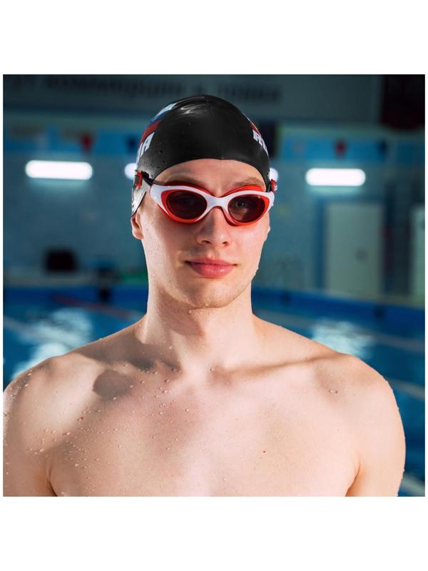 Очки для плавания, для взрослых + беруши, UV защита
