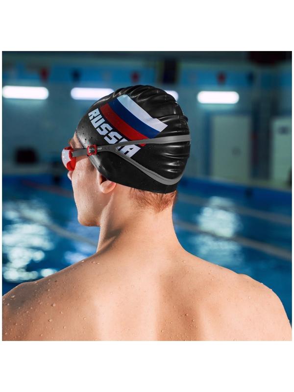 Очки для плавания, для взрослых + беруши, UV защита