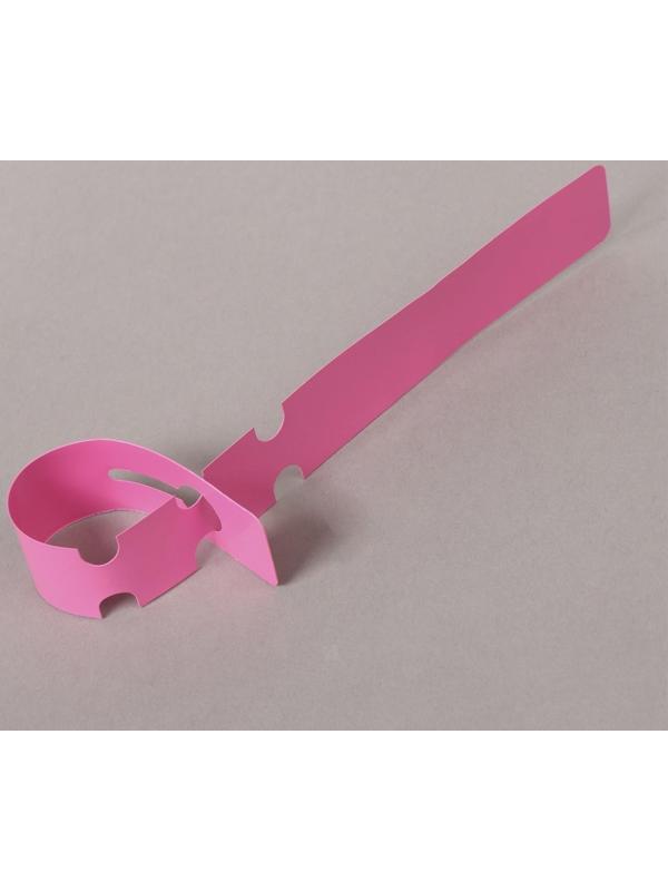 Бирки садовые для маркировки, 27 × 2 см, набор 20 шт., пластик, розовые, Greengo