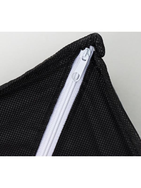 Органайзер для хранения белья Доляна «Смарт», 24 отделения, 32×32×10 см, цвет чёрный