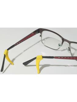 Стоппер для очков №5, силикон, цвет жёлтый